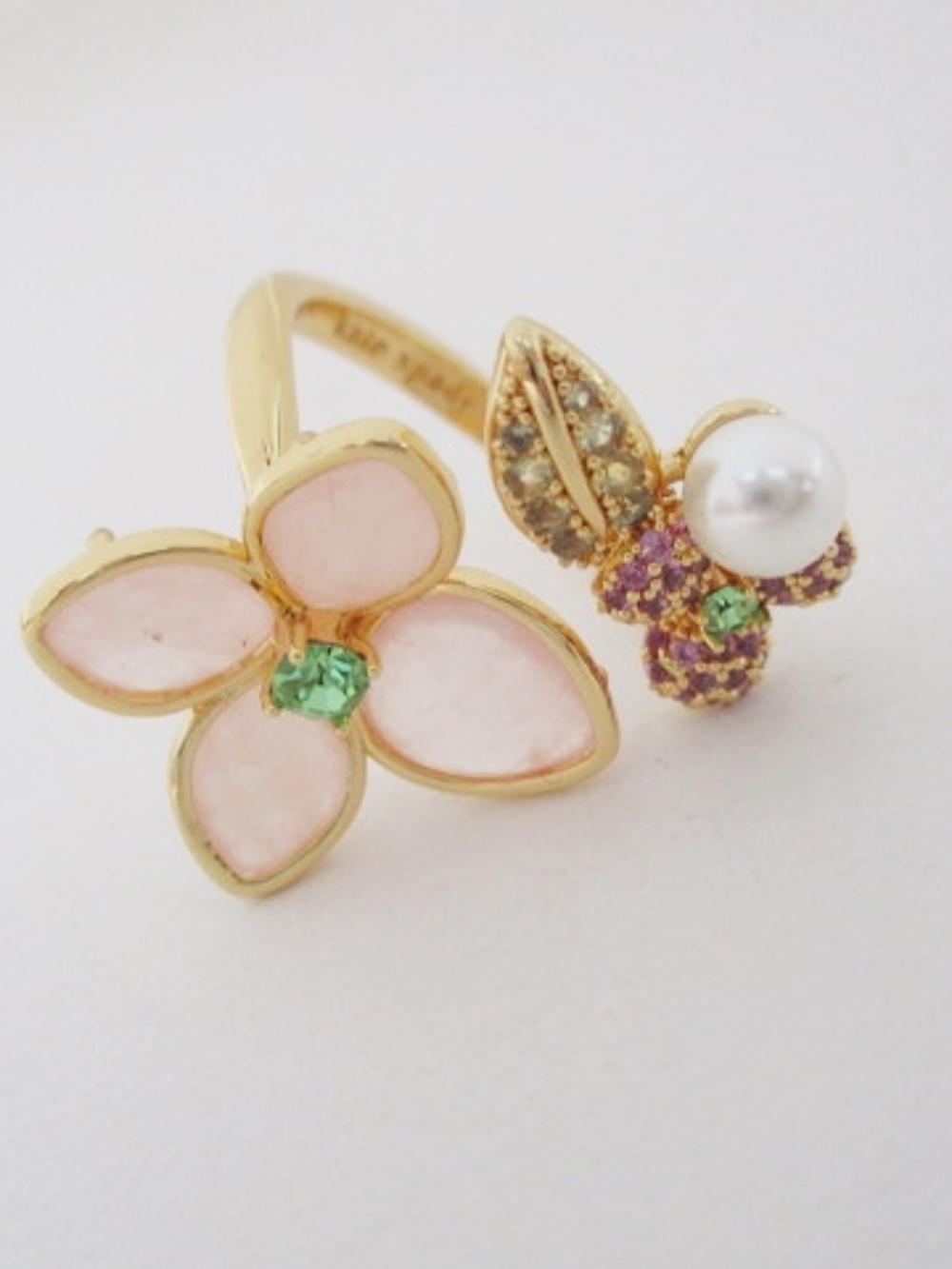 KATE SPADE - Pastel Petals Ring